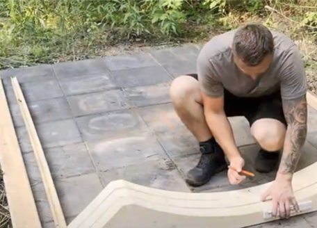 Vitkonwood Gartensauna selbst bauen
