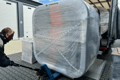 AKTIONSMODELL: Hot Tub mit integr. Holzofen | Komplettpaket BASIC-LINE TWO